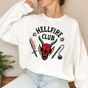Stranger Things Hellfire club sweater